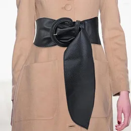 Cintos outono e inverno Moda de inverno A agulha personalizada cintura gravata para mulheres combinadas com saias casaco versátil selo