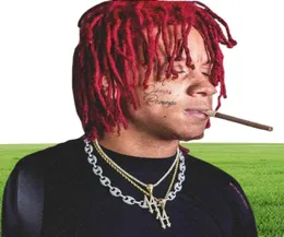 14 digital Pendant Trippie Redd Rapper Hip hop Zircon Necklace4183535