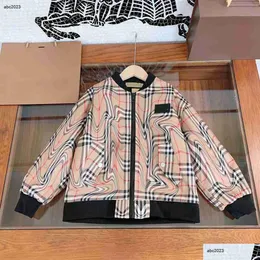 Cappotto down New Designer Baby Cotton Jacket Child Battle a scacchi FL Abbigliamento invernale Dimensioni 120-160 cm NERCHIO ROUND ROUND PER RAGAZZO GIRL SEP20 OTVQF