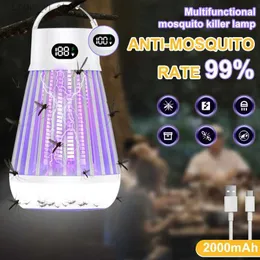 Mosquito -Killerlampen Moskito Killing Lampe Elektrische Insekten -Trap -Lampe Keine Strahlung Stille USB -Ladung für Campingbeleuchtung im Freien in den Schlafzimmern YQ240417 verwendet