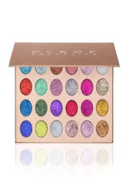 Neuestes Make -up Cleof Cosmetics 24 Farbe Glitzer Lidschatten Palette Schönheit Schimmer Lidschatten DHL Ship6126493