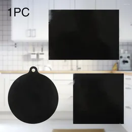 Table Mats High Temperature Induction Cooker Counter Protective Pot Mat Dinning Room Heat Insulation Large Trivet Home Kitchen Black