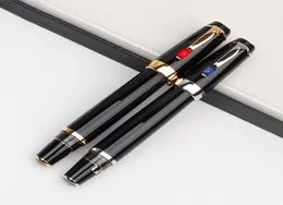 Giftpen Classic Luxury Pen Bohemianシリーズワインレッドミニ補助インクバッグローラーボールペンゴールドとシルバークリップライティング8186772