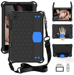 Samsung Galaxy Tab S6 Lite 104 Kids Shockproof Case with Sholdle Strap5876875のポータブルEVAフォーム保護バックカバー