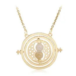 20pcslot Time Turner Necklace Fashion Movie Pendant Jewelry For WomenMen Charms Y12202059354