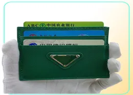 Luxury Designer Card Holders Women Men torebki Nowa torebka mody dwustronna karty kredytowe monety Mini Portfels6995616