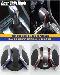 VW 골프를위한 자동차 자동 기어 변속 손잡이 레버 핸드볼 6 7 R GTI Passat B7 B8 CC R20 Jetta MK6 GLL7013368