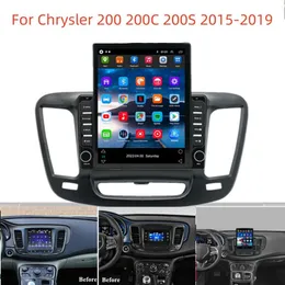 9.7 '' CHRYSLER 200C 200S 15-19 Carplay GPS için Araba Stereo Radyo Navi GPS Oyuncusu