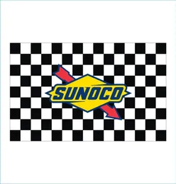 Stampa digitale personalizzata 3x5ft Flags Race Racing Mahwah Sunoco Cup Series Banner a scacchi per gioco e decorazioni2574088