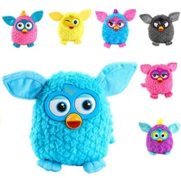 Electronic Interactive Toys Phoebe Electric Pets Owl Elves Pluszowe nagrywanie gadające godne zabawki prezenty Furbiness Boom9893735