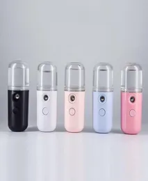 Yüz Nebulizatör Buharlı Nano Mist Spreyer Küçük Hap Nemlendirici Elde Taşınabilir Hidratlayıcı Püskürtücü Cilt Bakım Yüz Sprey Araçları E9785675