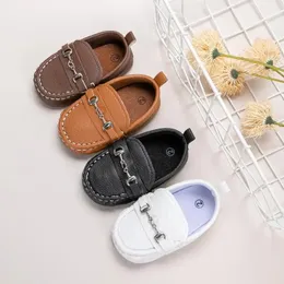 Kidsun Baby Shoes Girls Boys Casual Leather Cotton Nonslip Softsole 유아 유아 First Walkers 3colors 018m 240415