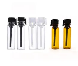 1 ml 2ml 3 ml kleine Glasflocke Parfümflaschen Fläschchen leerer Mini -Ölprobenverpackung 123 ml Testflaschenrohr leer Nachfüllöl 2625756