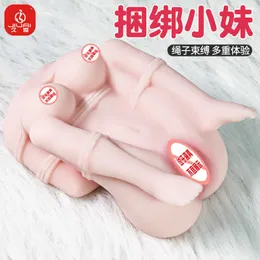 Prodotti sessuali per adulti a lungo amore silicone Solido bambola grassa donna imitazione a mano umana gestita anime a mano