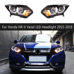 Accessori per auto HRV Faili per faro Honda HR-V Vezel LED LED 15-19 Luci di marcia diurna Streamer Streamer Lampada anteriore segnale anteriore del segnale