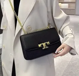 Siyah Tasarımcı Çanta Teen Omuz Çantası Luxurys Debriyaj Tote Çanak Çantası Kadınlar Crossbody Zarf Bag Man En Kaliteli Moda Deri Tofu Makyaj B