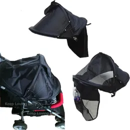 طفل الأطفال Sunshield Shade Stroller Accessories حماية غطاء غطاء محرك السيارة غطاء عربة الأطفال Sun Visor Carriage Sun Shade 240412