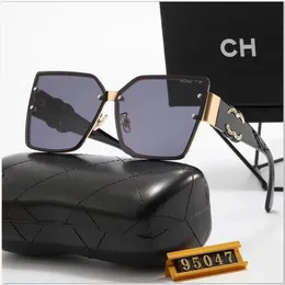 Fashion Luxury Designer Sunglasses Brand Men's and Women's Small Squeezed Frame Oval Glasses Premium UV 400 Polarized chrome glasses September classmate fortieth