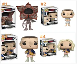 Stranger Things Movie Anime Action Figure Demogorgon Eleven z Animacją Eggos 10 cm 4 -calowe modele figury Pakiety Boomboom3393810