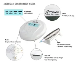 Professional Artmex V6 Semi Permanent Makeup Tattoo Machine Micro Needle Derma Pen Mts PMU System System Lip DHL7810909