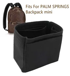 Casos de sacos de cosméticos encaixam -se para Palm Springs Backpack Storage Felt Makeup Bag Organizer Inserir Travel3571774