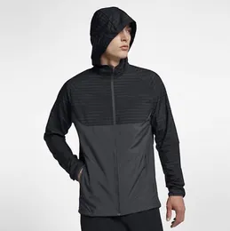 2020 Neue Männer039s Hoodies Jackets Mantel Herbst dünne Windrunner Leichter Windschutz Reißverschluss Hoodies Running Jogger Men039S Sports4076963