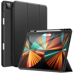 Jie Ke Protective Case for iPad Pro 129 cala 5. generacji 2021 z klipem ołówkowym Ultrathin Protective Case5017329