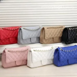 Europa e a bolsa feminina de moda dos Estados Unidos clássica bolsa de diamante de diamante nova bolsa de ombro de travestis de cadeia Crossbody