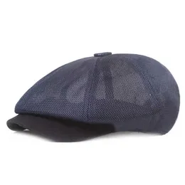 Berretti DSIW dsiw 2021 Magh Cappello ottagonale traspirante Cappello da giornalista per uomini e donne in uscita berretto di aroma da sole Boina pittore Cappello Forward Hat D240418