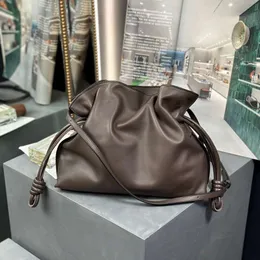 Bolsa de couro genuíno Yang mi o mesmo estilo flamenco atrelamento de luta por ombro único crossbody