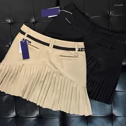 Kjolar 2024 Wzry Brand Golf Fashion Casual Högkvalitativ Sport Luxury Bag Hip Skirt Snabbtorkning Kvinnors botten