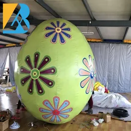 Fornitura di eventi su misura grande uovo di Pasqua gonfiabile per i festival della città
