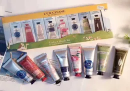 30 ml 8ラッキーハンドキットハンドクリームキット注入8メインChanceuses Travel Exclusive Hand Skin Care sets DHL 1452365