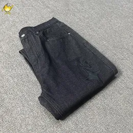 Men's Jeans Embroidery LOGO Vintage Washed BROKEN PLANET Pants Men Woman 1:1 High Street Fashion Trousers Sweatpants