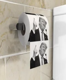 Donald Trump Toilet Roll Paper Let Trump Kiss Your Ass Funny Printed Pattern Toilet Paper Customize Supportted5608035
