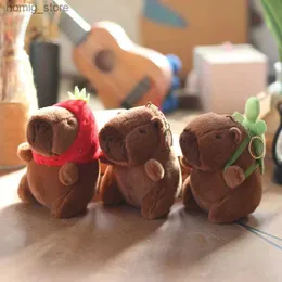 Плюшевые брелки Cute Capibara Kapibara Plush Toy Cartoon Cartoon Carty Pine Pendate Pendate Fuck Puct Could Carpack Car Sage Care Decor Dec