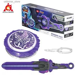 Beyblades Metal Fusion Infinity Nado 6 Standard Pack-Dream World Magic Dragon Metal Spinning Top Gyro с светящимися монстра