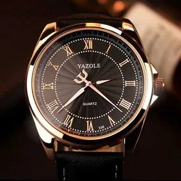 Wristwatches YAZOLE Quartz Watch Men Top Brand Luxury 2021 Watches Clock Wrist Quartz-Watch Hodinky Relogio Masculino erkek kol saati d240417