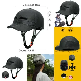 New New Motorcycle Baseball Cap Style Bicycle Motorbike Scooter Helmet Hat Half Face Vintage Helmets Accessories