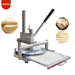 Hushållens handrörelse Pizza Dough Pastry Press Machine Commercial Pancake Press Machine