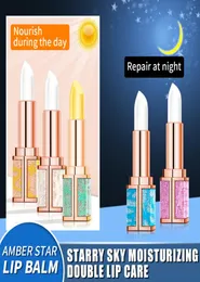 QIC Jewel Light Lip Balm Lipstick 전체 보습제 영양가있는 Longlasting Antichapp Lip Care 메이크업 립밤 Tin1495454