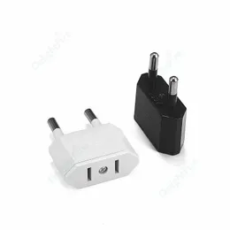 1PCS محول سفر محول الاتحاد الأوروبي محول أمريكان الصين في الولايات المتحدة الأمريكية لتوصيل EURO EURO PLUP ADAPTER ELECTRICAL AC Electrical Socketlet 240415