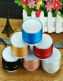 100 pcs Mini A10 Aluminum Alloy Wireless Bluetooth Speakers Outdoor Portable Mini Metal Speaker With Led Lights For Phone Huawei X2184808