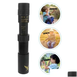 Telescope Lornets Perting Mini Cam High Definition Regulowane oglądanie Zoom Dowód Sport Sport na zewnątrz Camping Wędrówki i Dhhaj