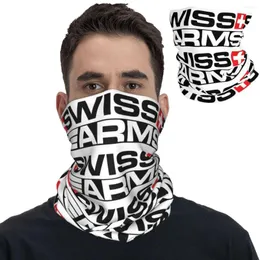 Eşarplar İsviçre Silahları Ateşli Silahlar Askeri Silah Bandana Boyun Gaiter Baskılı Maske Eşarp Çok Kullanım Bisiklet Binicilik UNISEX YETİŞKİN KIŞ