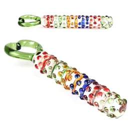 Candiway Beads Glassアナルプラグスポットバットプラグハートハンドペニスナイトライフアヌスディルドマスターベーションアダルトゲイセクシーなおもちゃ