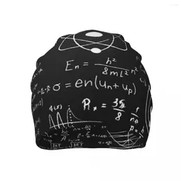 Beretti harajuku geek matema matematica unisex bernelli in stile punk cappello per uomini e donne all'aperto