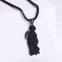 Collana designer AML Gesù religioso Geso Dio Titanio Steel Casting unisex Ciondolo