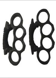 Ny tjock förgylld 13mm stål mässing Knuckle Duster Color Black Plating Silver Hand Tool Clutch High Quality 4 5QD4210178