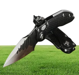 Stitch Auto Tactical Folding Knife D2 Satin Blade T6061 Aluminum Handle Outdoor EDC Pocket Knives Gear6563022